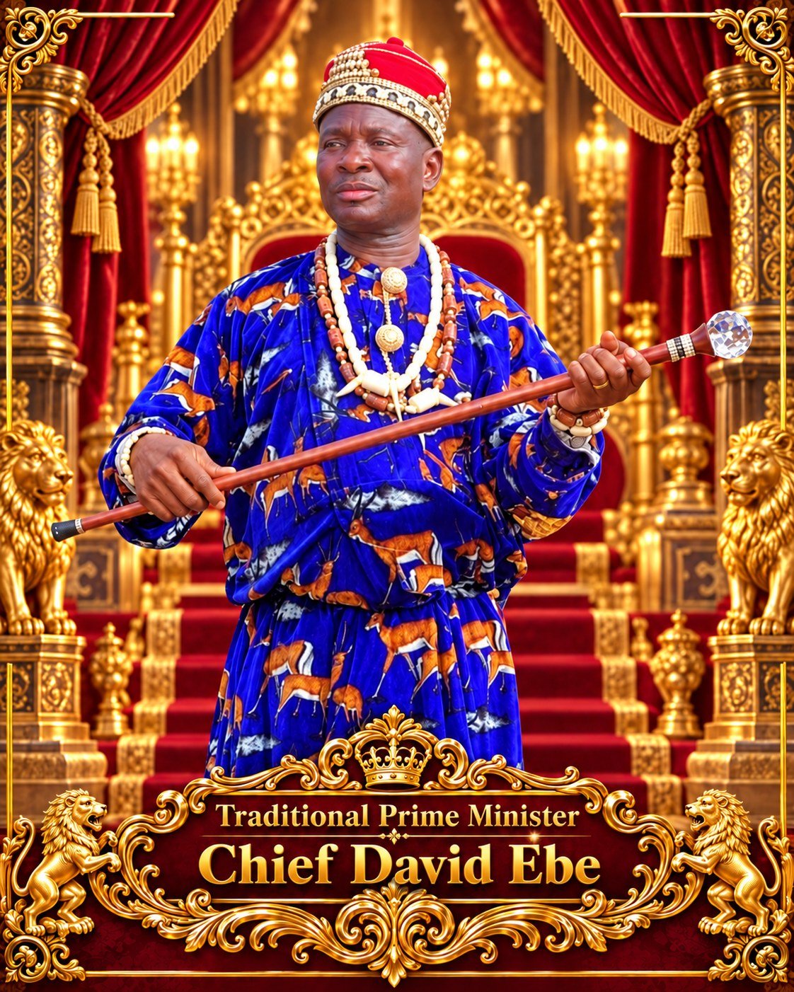 Prime Minister Chief David Ebe